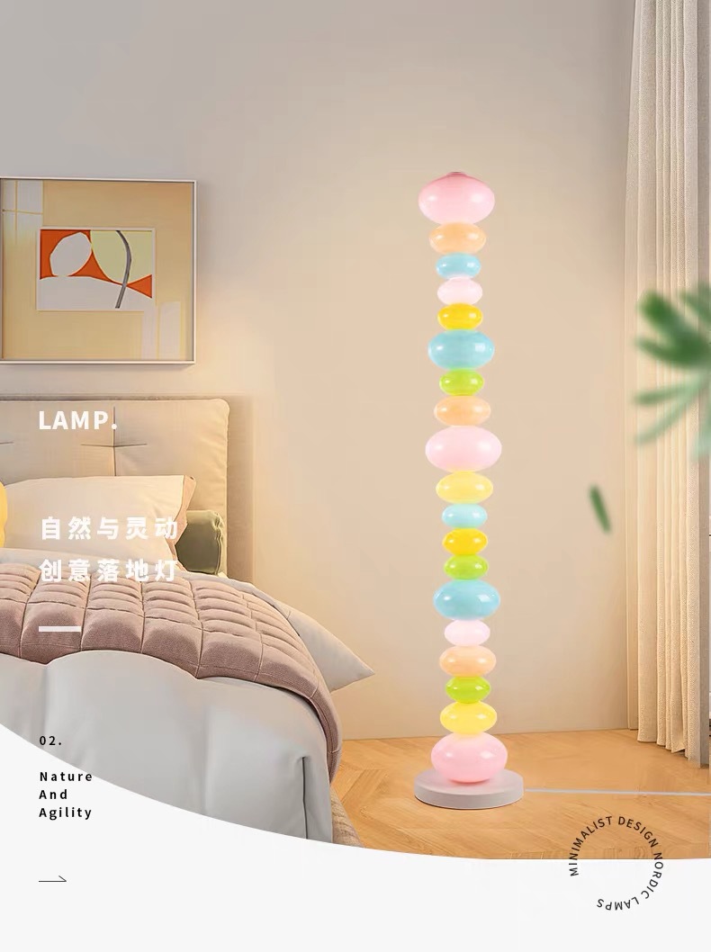 Лампа настольная Rainbow Candy Gourd (150x435мм) одноцветная