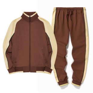European and American Men's Suits, Autumn Long-Sleeved Sweatshirts, Large Size Sportswear, Men's Two-Piece Set, Casual and Versatile Wholesale