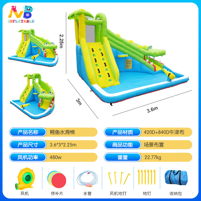 castillo infláble al aire libre con tobogan infláble doméstico con tobogan infláble para niños pequeños castillo infláble combinación de juguetes de parque de atracciones