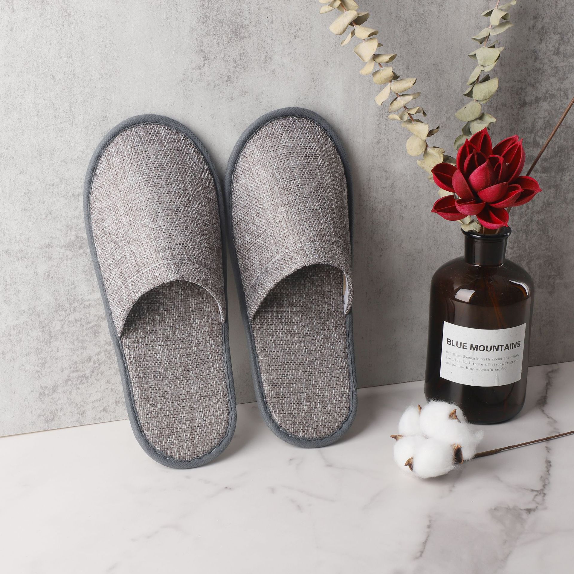 [핫스타일] 그레이 린넨