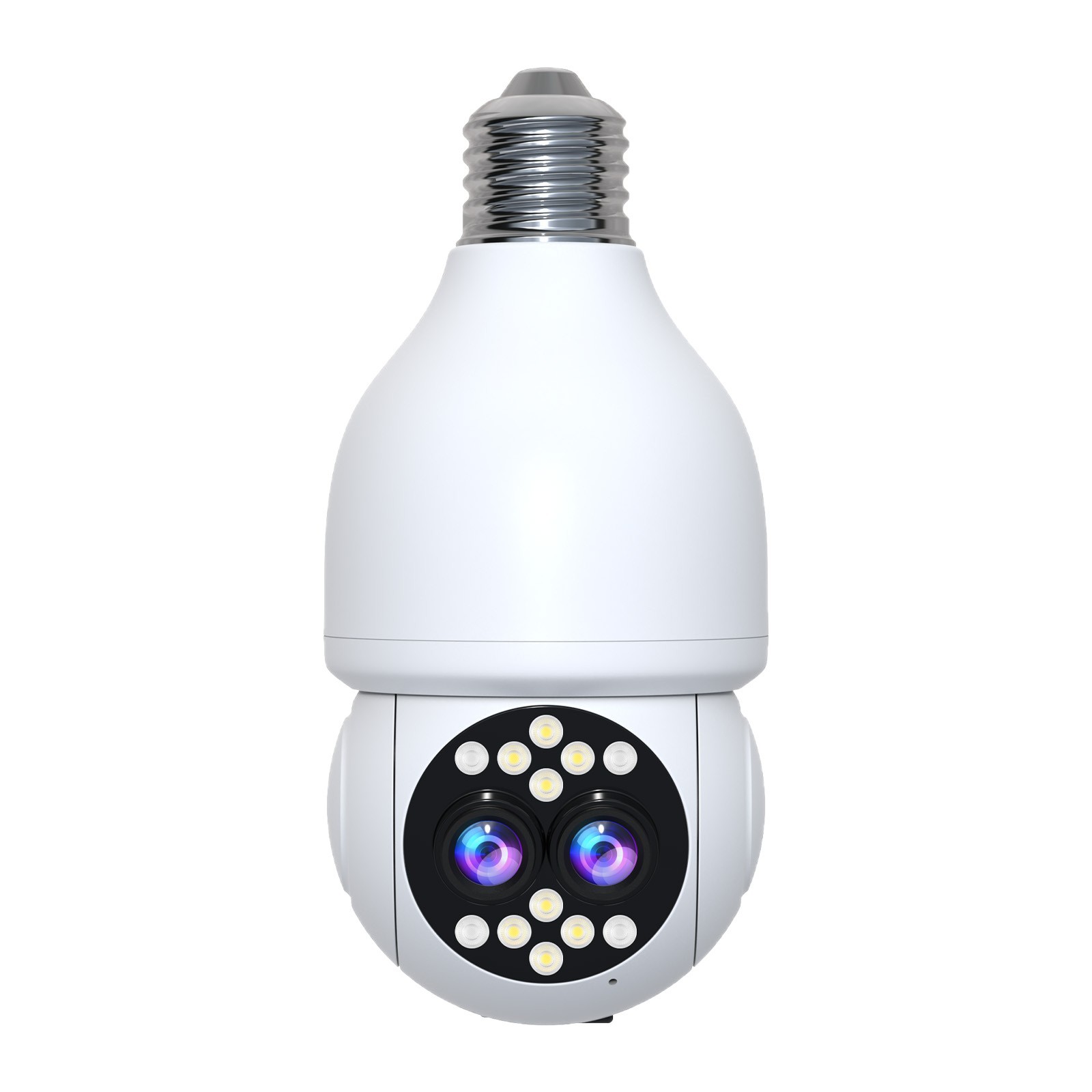 Fuente fábrica zoom bombilla cámara interior de alta definición comercio exterior transfronterizo explosión PTZ E27 monitor de cabezal de lámpara