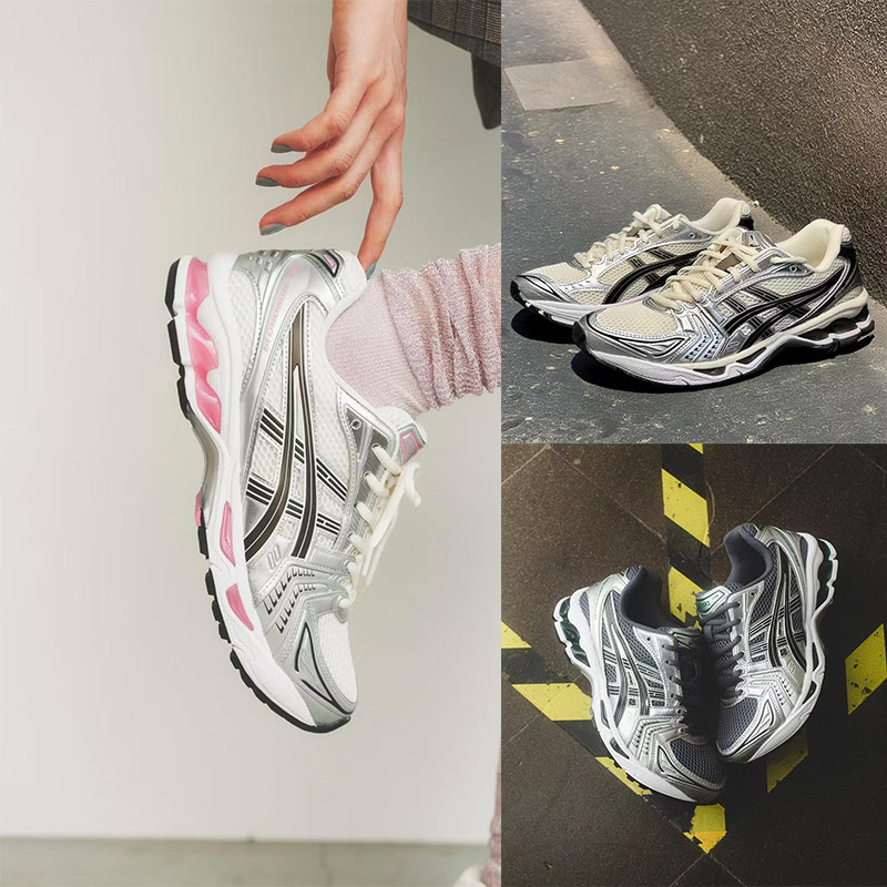 Cross-Border High Quality Putian Men's Shoes Asics Gel-Kayano 14 Sports Shoes