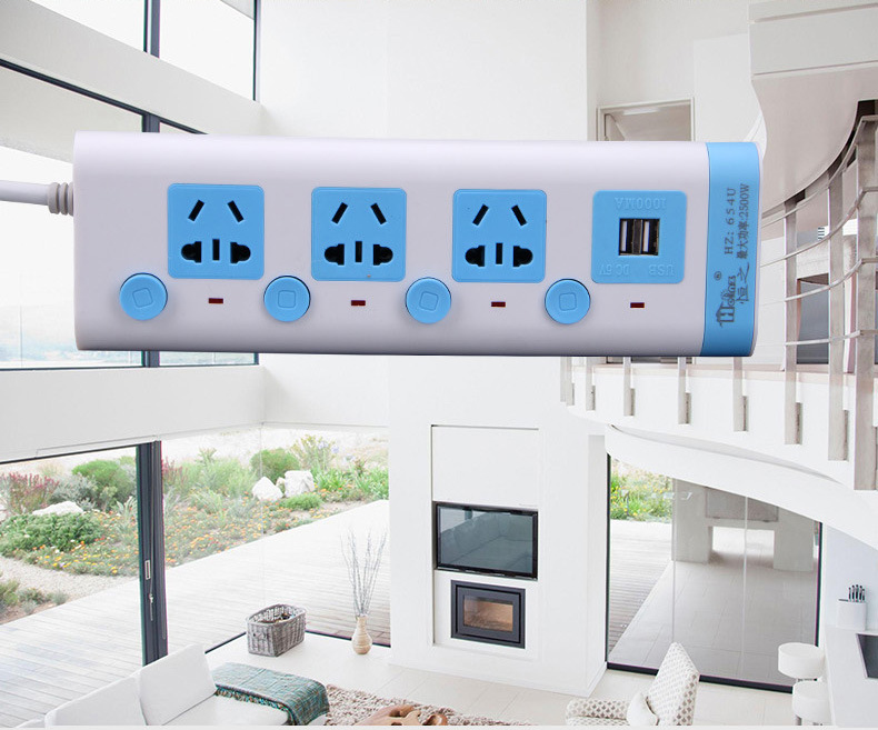 3 - bit, 4 - bit, 5 - bit multi-interruptor con USB multifunción enchufe enchufe enchufe tablero de conexión tablero de conexión