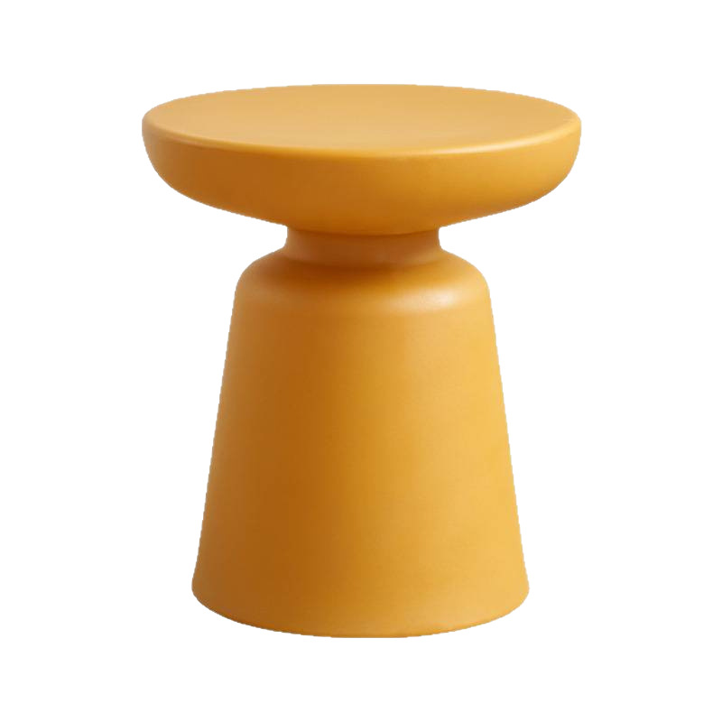 Sofá junto a la mesa de té de la sala de estar simple mesa redonda de cama moderna mesa de cabezal de cama de plástico esquina de mini mesas pequeñas