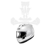 Защитная пленка для мотоциклетного шлема, подходит для arai rx7x, ТПУ, невидимая автомобильная пленка для одежды, наклейка против царапин