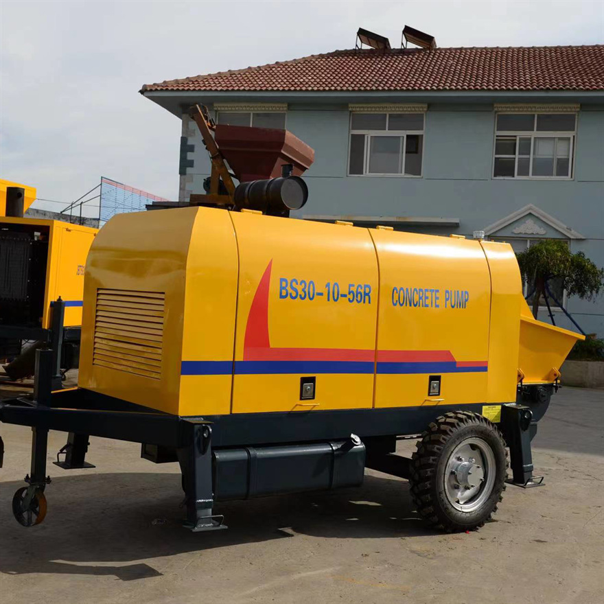 建筑工地细石砂浆输送泵 二次构造柱上料机 混凝土浇筑机 泵