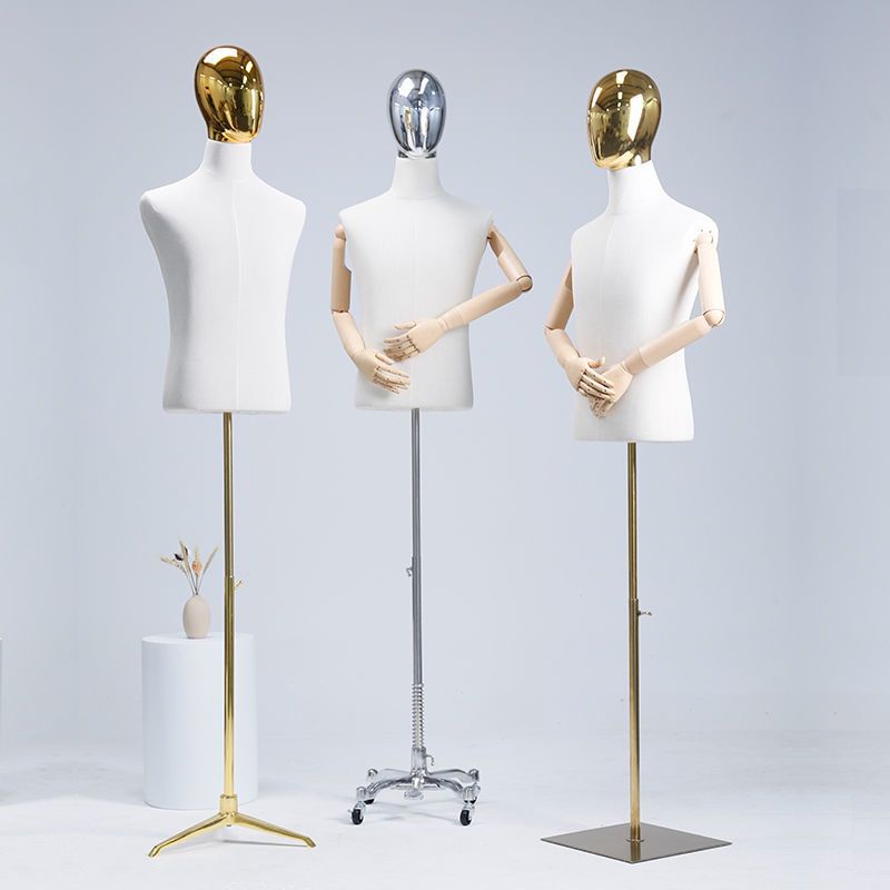 Maniquí Masculino de Medio Cuerpo de Plástico para Escaparate image 1