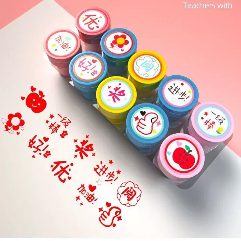 Children's award, cartoon cute seal for kindergarten