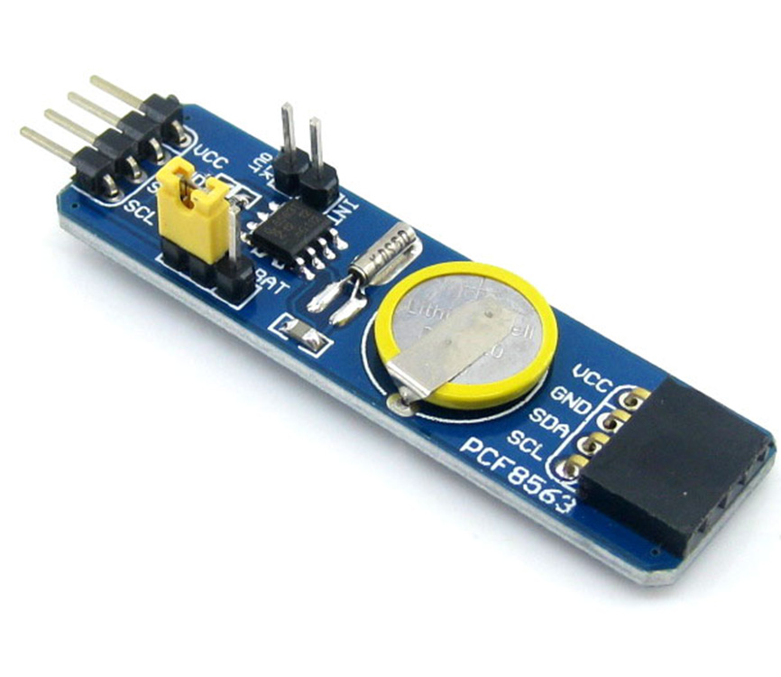 PCF8563 RTC时钟模块I2C接口 日历功能 接备用电池掉电后继续工作