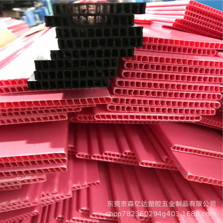 直销ABS PVC蜂巢板空心塑料板 加硬蜂巢箱包垫板隔板