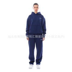 国境を越えたメーカー直販秋冬の新型ガーディアン服セットファッションカジュアルロゴプリント帽子付きガーディアン服セット