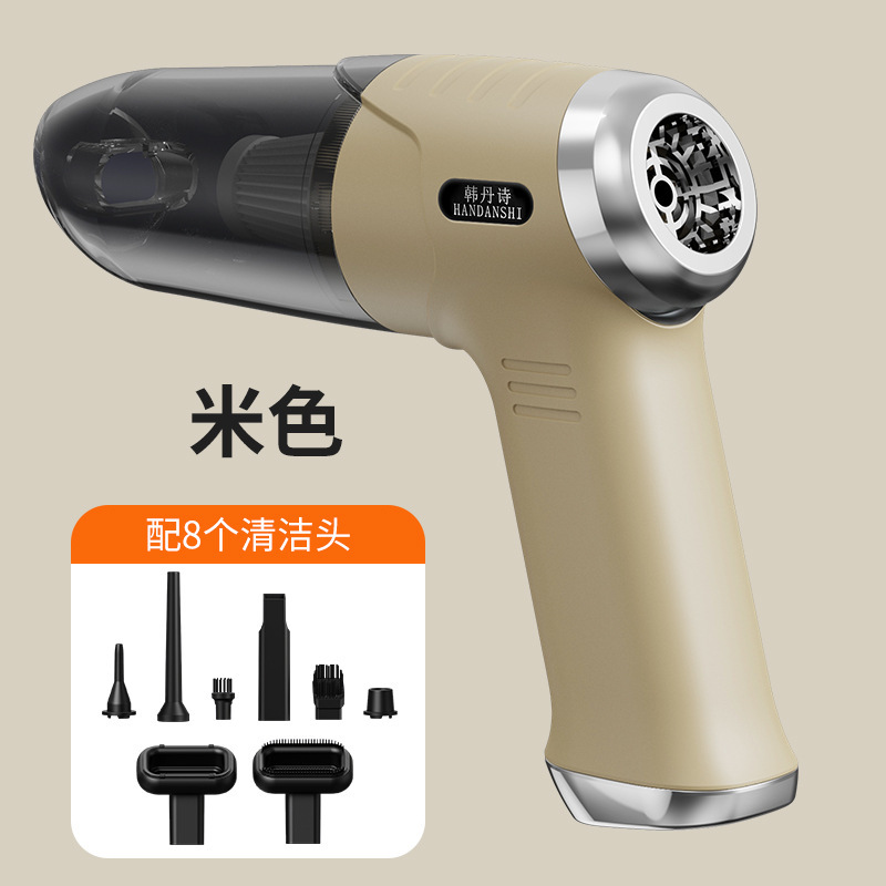 国境を越えた新しいペット掃除機車の毛吸引器ダスト除去ブラシレスミニハンドヘルドポータブルワイヤレス掃除機|undefined