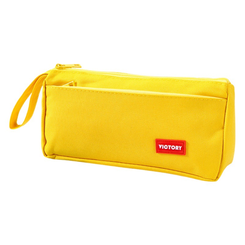 Casual Pencil Bag with Logo, Custom Printed Logo, Large Capacity Stationery Box, Custom Ins Style Primary School Student Pencil Bag Wholesale