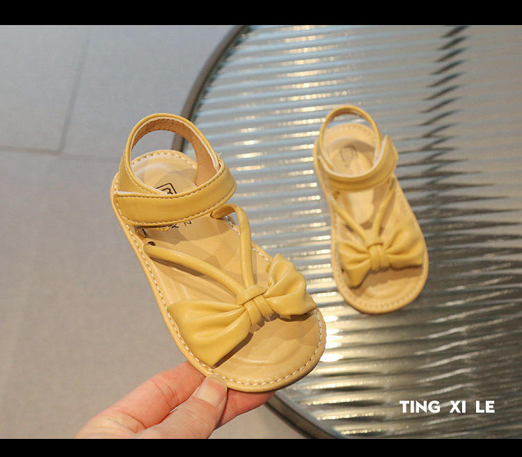 Versione coreana di sandali casual con suola morbida, scarpe da spiaggia estive per bambine, scarpe per bambini 2023_voghion.com