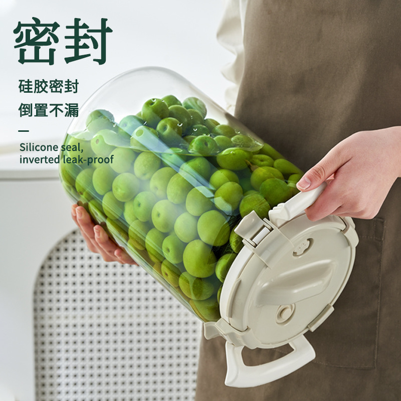 Botella de vino de remojo, recipiente de vidrio, frutas, vinos de frutas, jarras de vinos, botellas de vidrio para uso doméstico