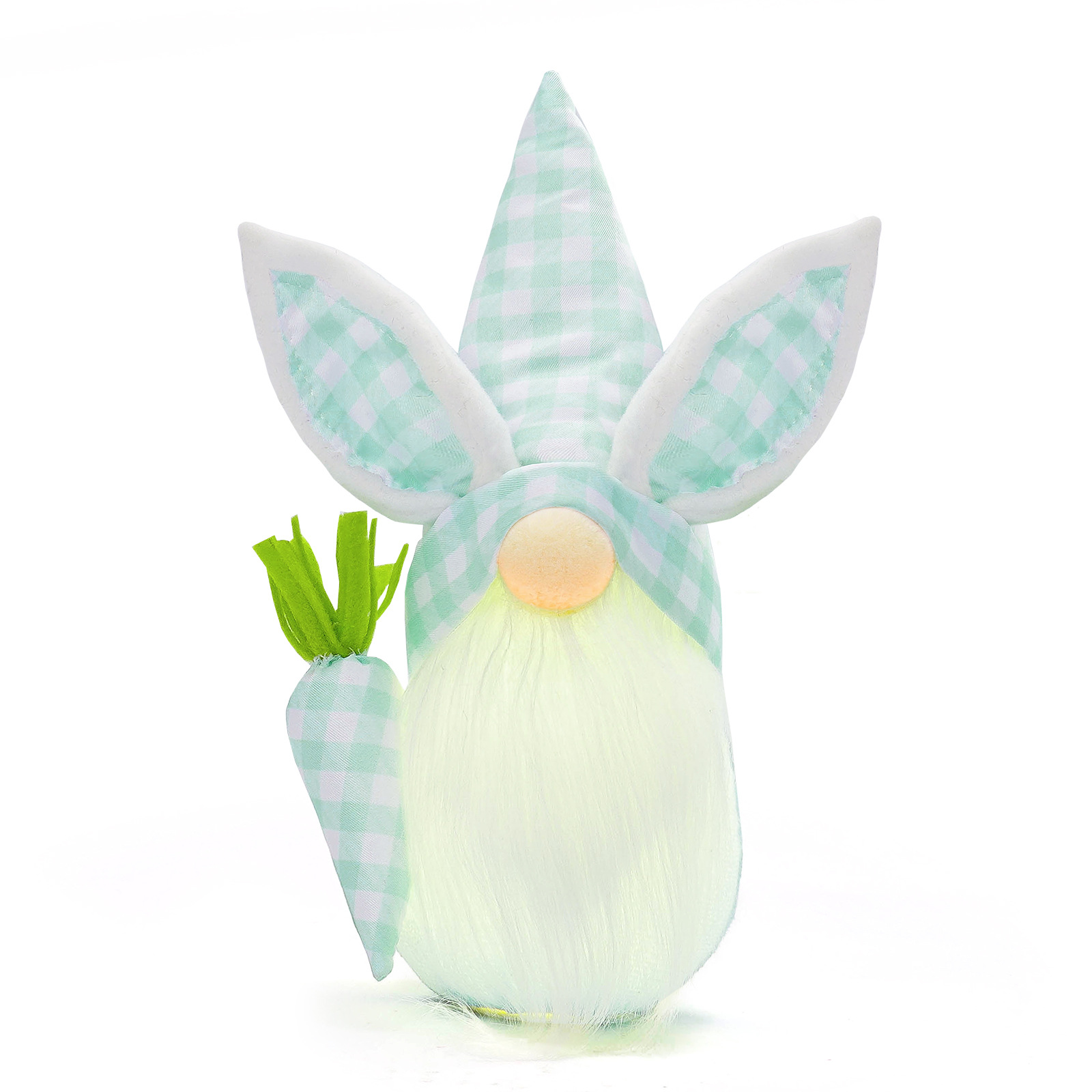 Nueva muñeca de conejo de Pascua luminosa muñeca sin rostro decoración lindo enano decoración de vacaciones suministros al por mayor