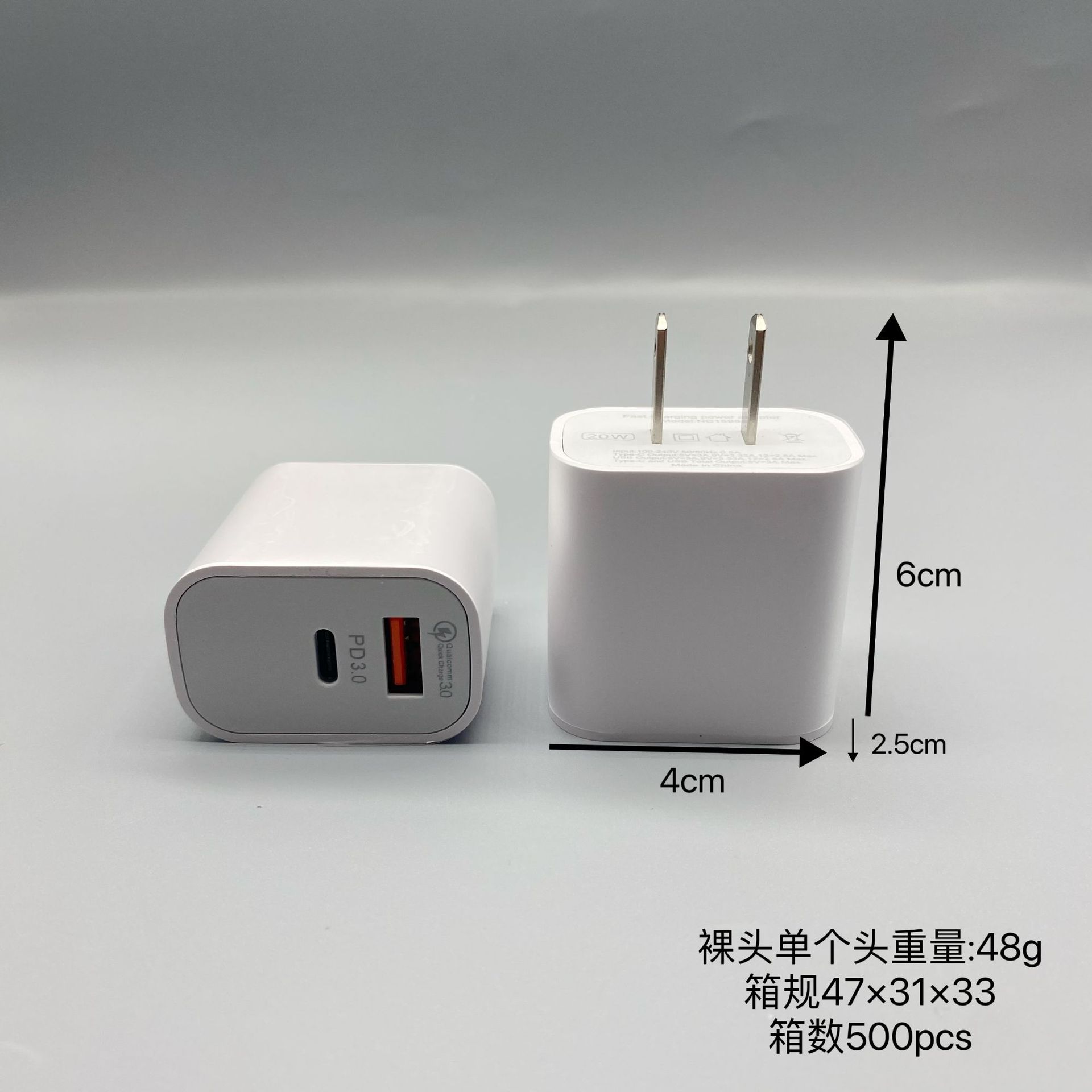 Transfronterizo PD20W carga rápida para Apple cargador conjunto A + C cargador de doble puerto Europa, Estados Unidos, Australia, Reino Unido al por mayor
