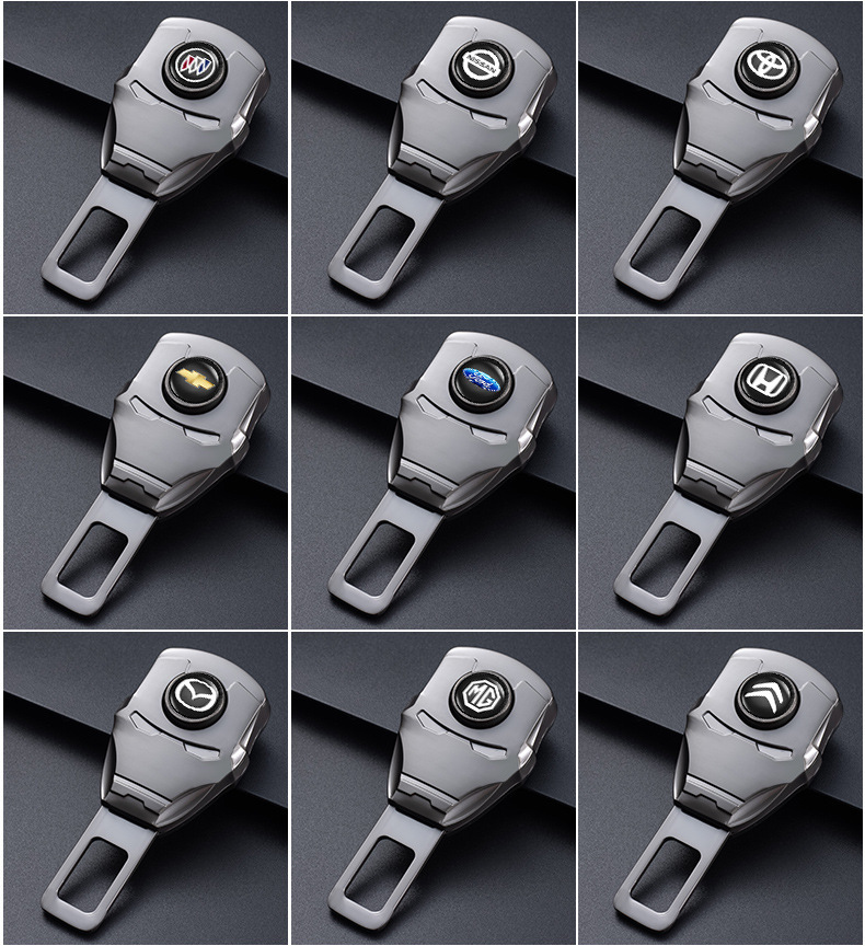 Cross-Border Car Seatbelt Extender Buckle Multifunctional Connector Safety Belt Clip Adapter