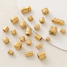 �������Ʒ��18K�𷽿�Բ��Ͱ�鸴�Ż��ƿ���diy����������Ʒ���