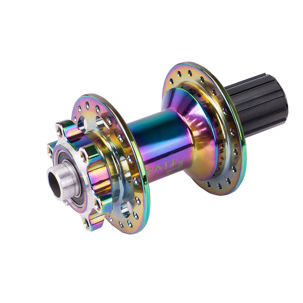 ZTTO simple trasero P5 tambor 120 tambor de sonido 6 garra 4 Peilin 28 32 36 agujeros 7-12 velocidad de liberación rápida freno de disco de eje de barril