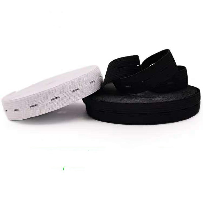 弹力松紧带收纳调节带加厚加宽腰带橡皮筋卡扣裤腰带纽扣扣眼带扣