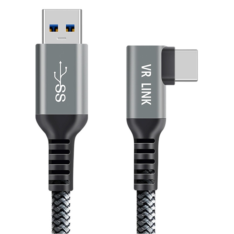 Fábrica al por mayor VR cable de datos oculus quest2 accesorios pico gafas corriente línea 5 m 6 m cable