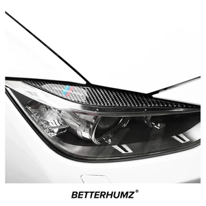 BMW 3 Seriyası Karbon Fiber Fara Qaş 320li 325li Dekorativ Yamaq