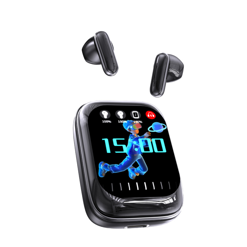 AI同時翻訳Bluetoothイヤホン、多言語録音・転写、タッチスクリーン操作、インイヤータイプ、軽量タッチスクリーン|undefined
