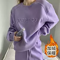 Спортивный костюм комплект, свитшот и брюки, свободный крой, демисезон