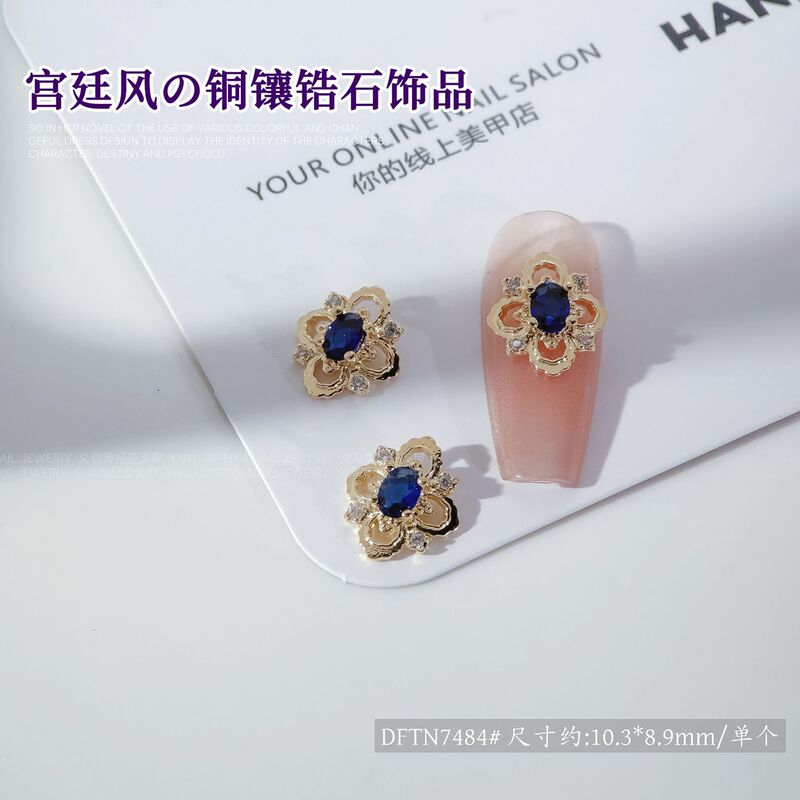 エメラルドフラットマニキュアダイヤモンドフラッシュグリーン長方形八角形馬の目水滴特殊形状ダイヤモンド宮殿スタイルマニキュアアクセサリー|undefined