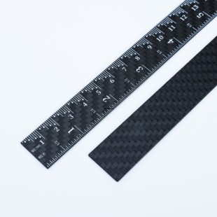 ✅ Real Carbon Fiber Ruler, Lightweight, Strong and Durable, Sold Directly from the Manufacturer, Clear Scale