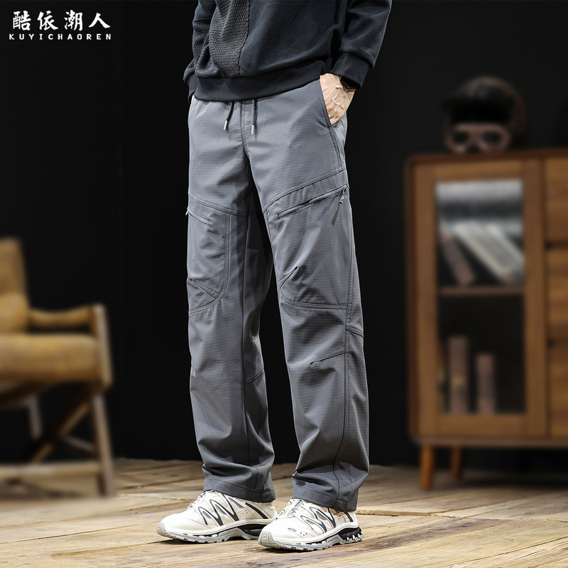 Cooly Trendy 2026 New Men's Straight-Leg Casual Pants, Loose Multi-Pocket Outdoor Workwear Pants, Versatile Long Pants Cooly Trendy 2026 New Men's Straight-Leg Casual Pants, Loose Multi-Pocket Outdoor Workwear Pants, Versatile Long Pants