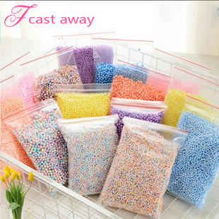 2-3mm Macaron Colorful Foam Ball Ball DIY Handmade Material Slime Particle Meteor Ball Decoration Filling