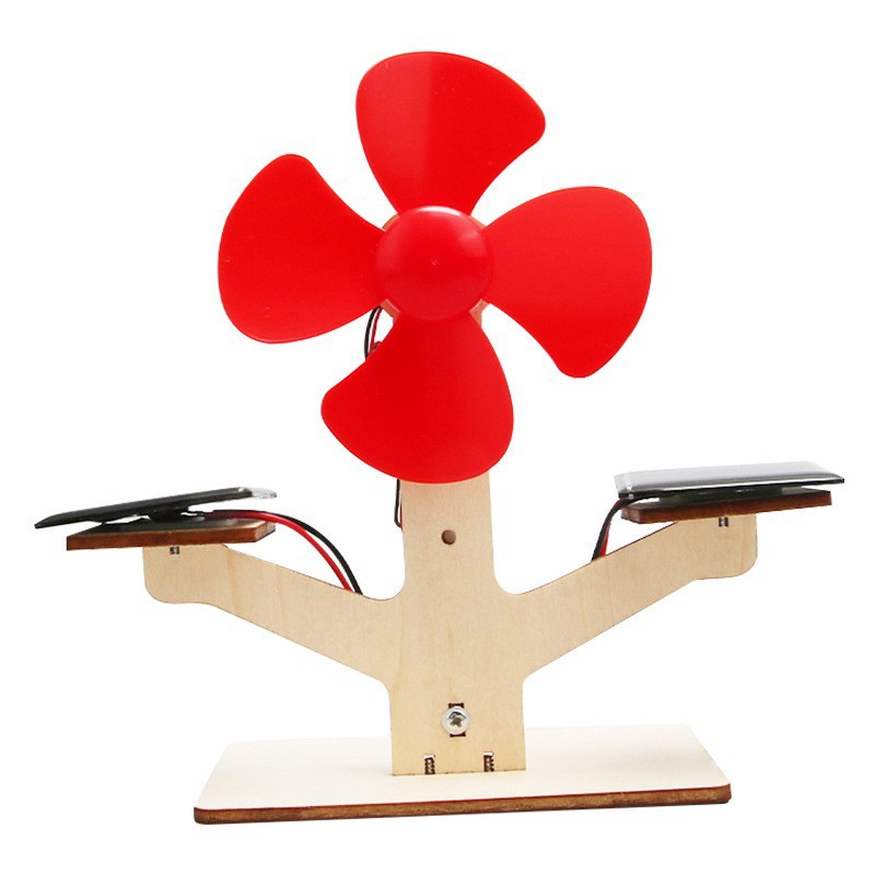 Air fan solar-powered