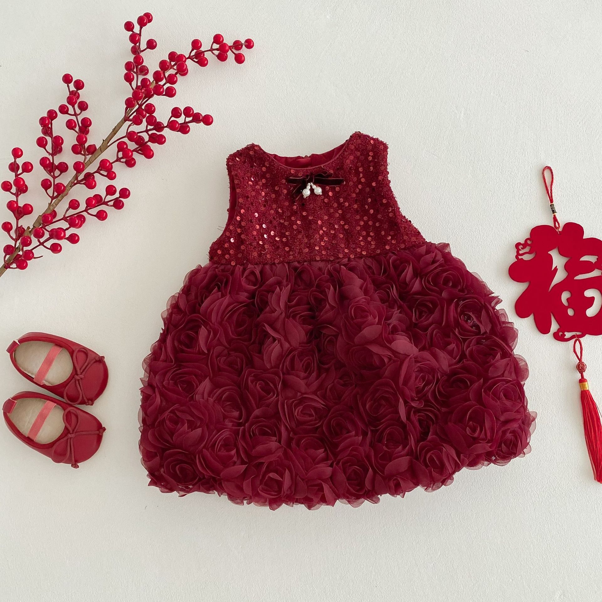 Fashion flower sundress