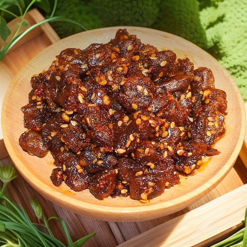 四川特产手撕牛肉粒500g牛肉脯牛肉干小吃五香味辣味休闲零食批发