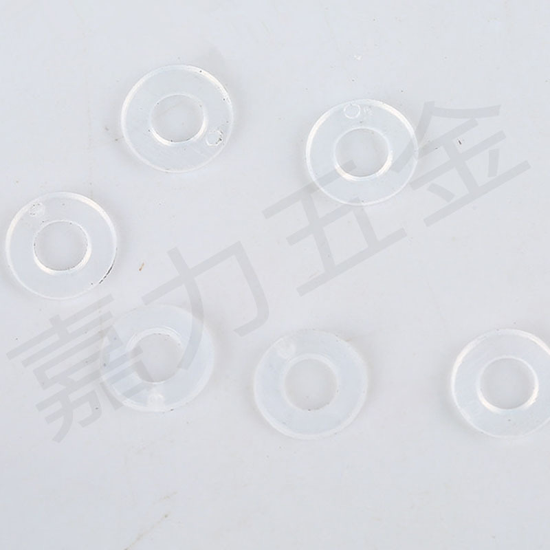 透明尼龙垫片 尼龙垫圈 尼龙绝缘平垫 软塑料垫片 塑胶垫圈M3-M6