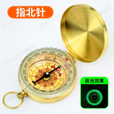 children and elementary school – Avto kompas - pocket-watch-style-brass-upgraded-waterproof-luminous-version