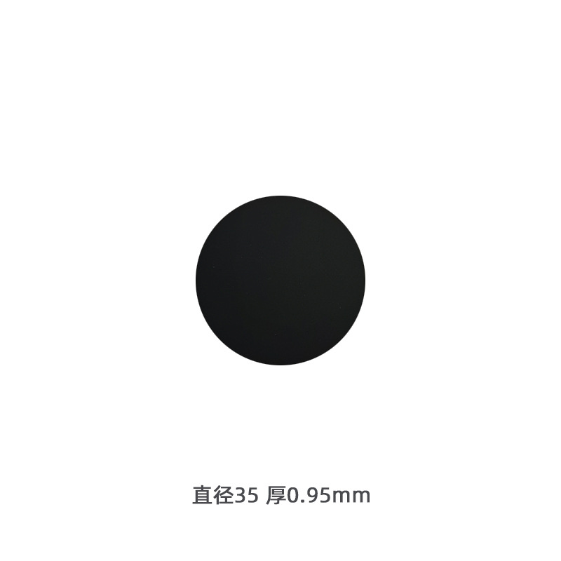 マグネットシートメーカー携帯電話スタンド付属品円形長方形黒色マグネットパッチ感応灯鉄板バックテープ付き