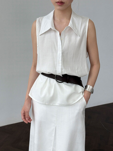 Retro shirt sleevless
