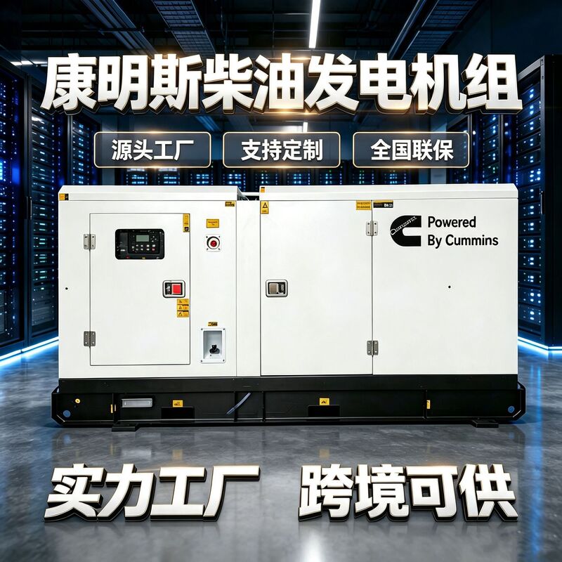 Cross-border Cummins silent generator set 200KW300KW400KW500KW diesel generator rainproof Cross-border Cummins silent generator set 200KW300KW400KW500KW diesel generator rainproof