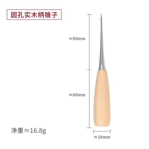 Wooden handle awl