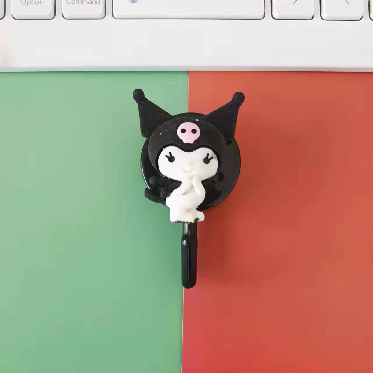 Декоративная крючок для комнаты стик Sanrio Kolomi - крючок без клея для стены и многофункциональная вешалка, цвета