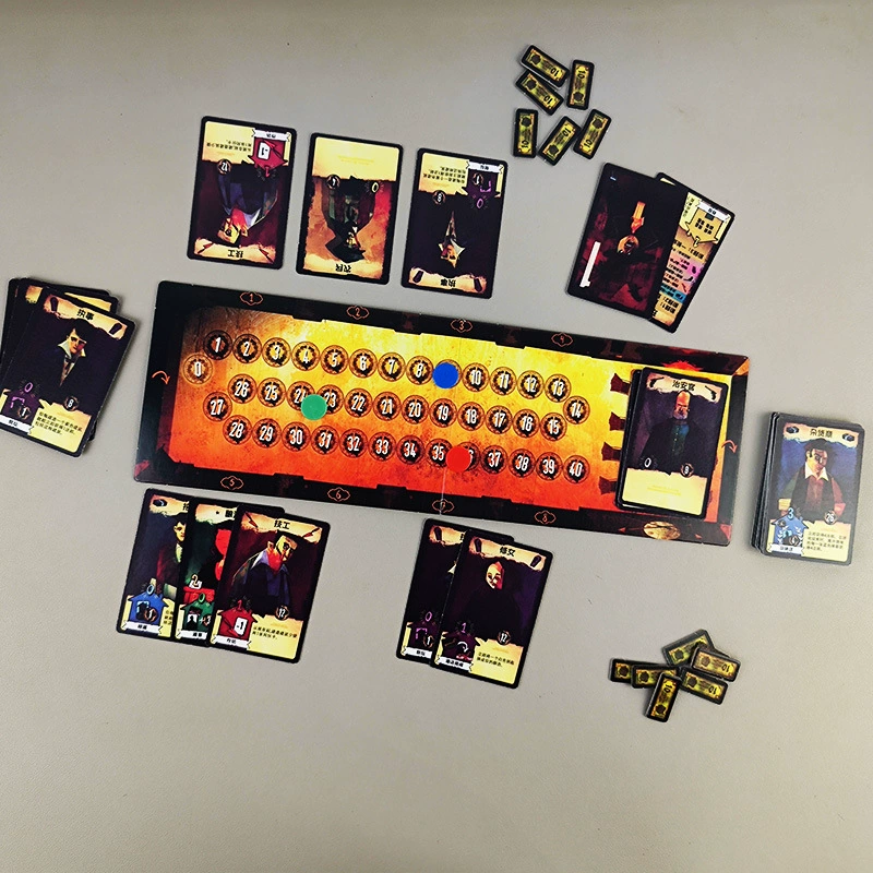 Карточная настольная игра Bloody Tavern THE BLOODY INN китайская тёмная стратегия управления карточками 1–4 игрока