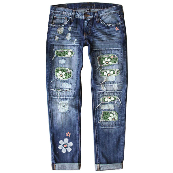 fashionable denim jeans