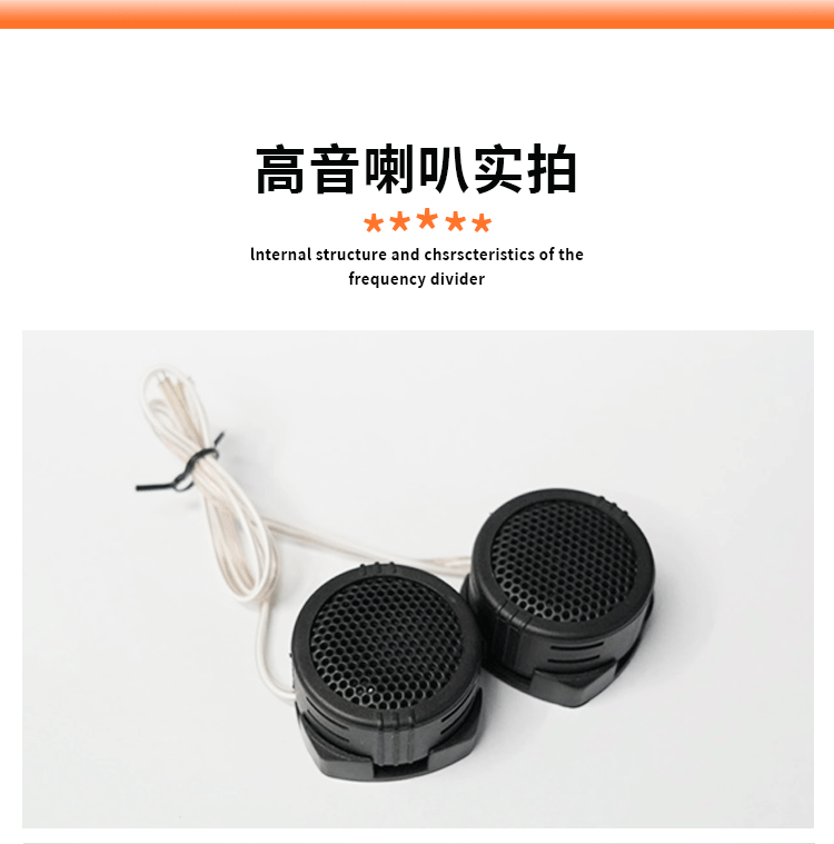 Wholesale from the Source Factory: Car-Mounted High-Pitched Speakers, Universal Car Tweeters, Ctc-500G Pair
