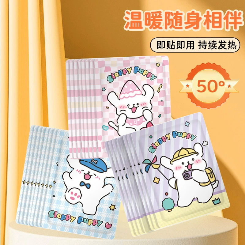 Саморазогревающиеся пластыри с мультяшным принтом, новая модель 2025 года, милые, для зимы, для детей, горячий компресс
