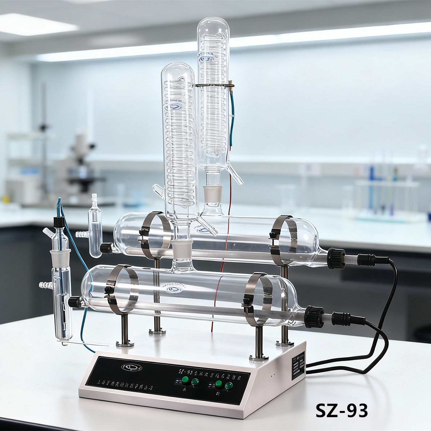 SZ-96自动纯水蒸馏器 SZ-93双重纯水蒸馏器 石英管加热式蒸馏器