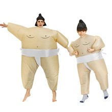 跨境相撲充氣服年會搞笑胖子成人創意服裝聚會派對卡通人偶衣服