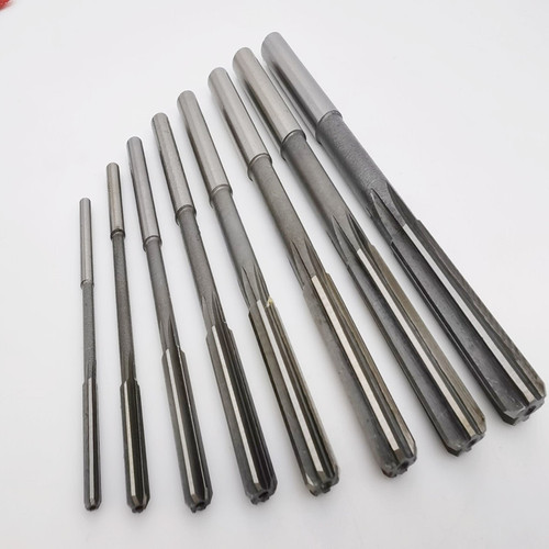 Straight handle machine reamer HSS high speed steel white steel reamer 3-4-5-6-7-8-9-10-11-12-20H7H8